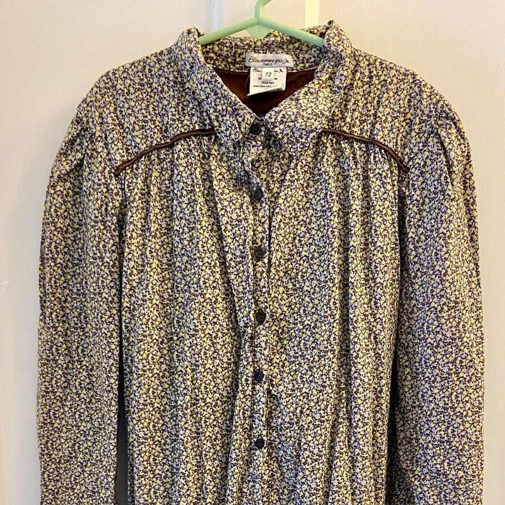 Blucomme Gris Girl's Dress from Paris